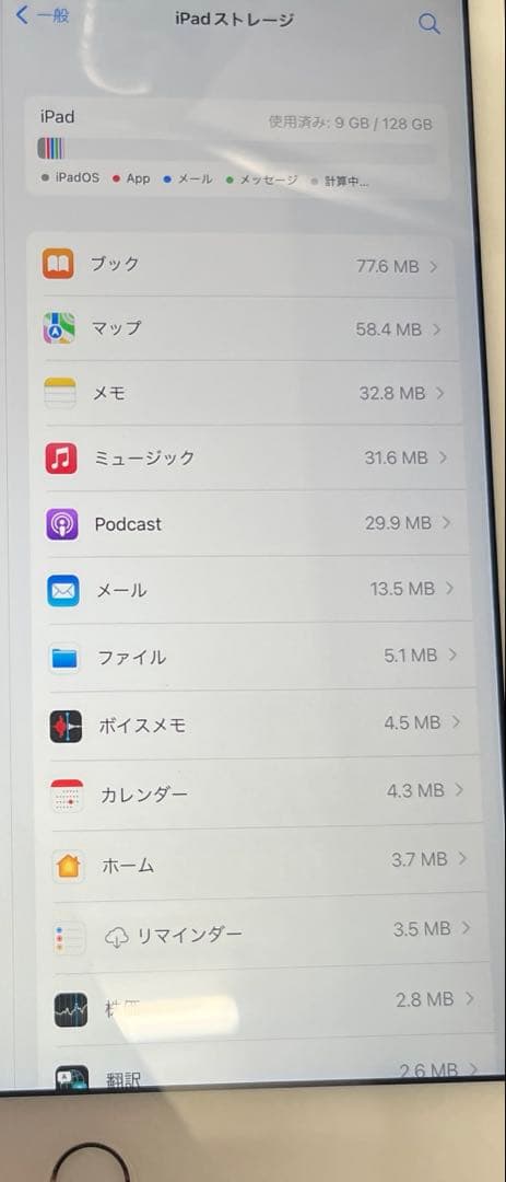 Apple iPad mini 4 128GB simフリー 本体のみ
