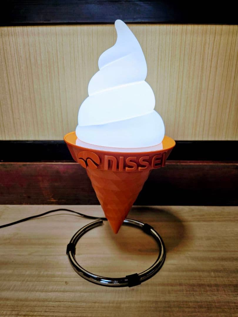 NISSEI 日世の ソフトクリームライト ミニライト 電飾看板 照明