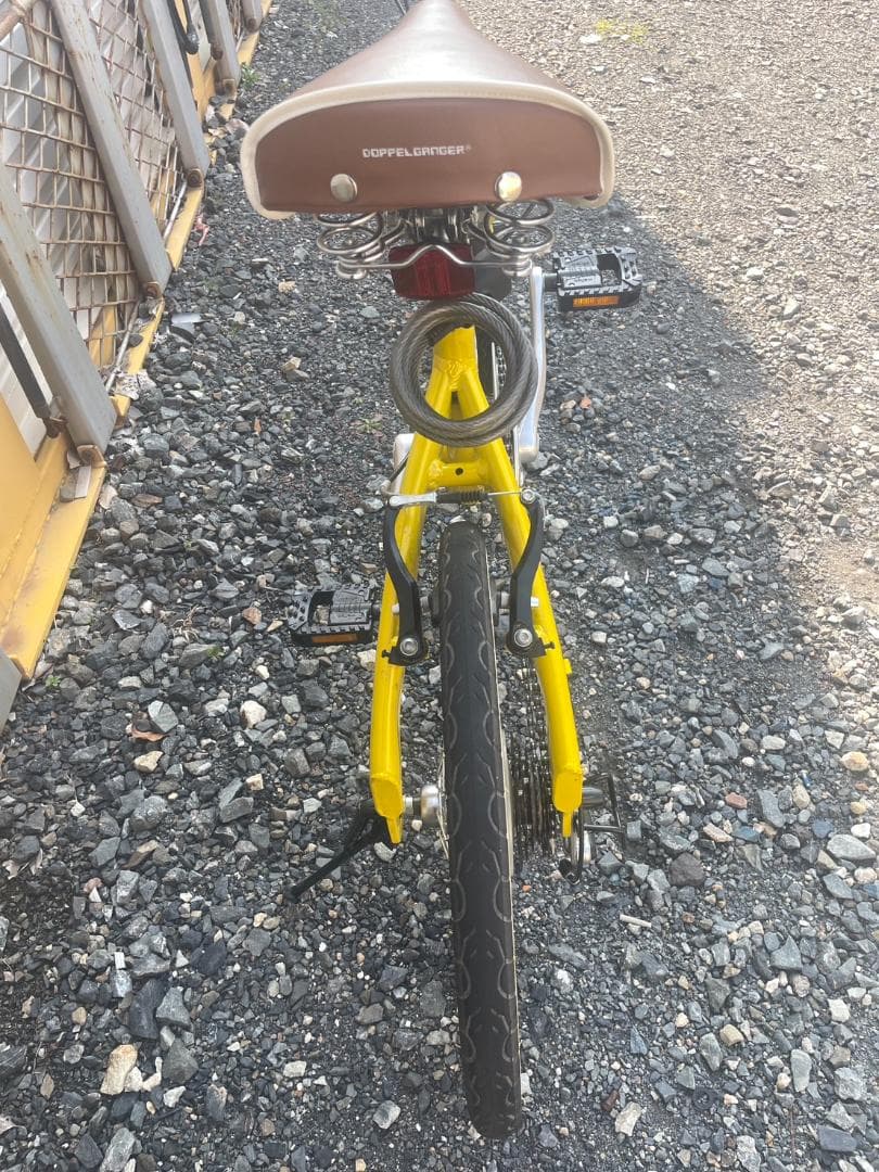 引き取り限定！DOPPELGANGER　BELLAIR　折りたたみ自転車