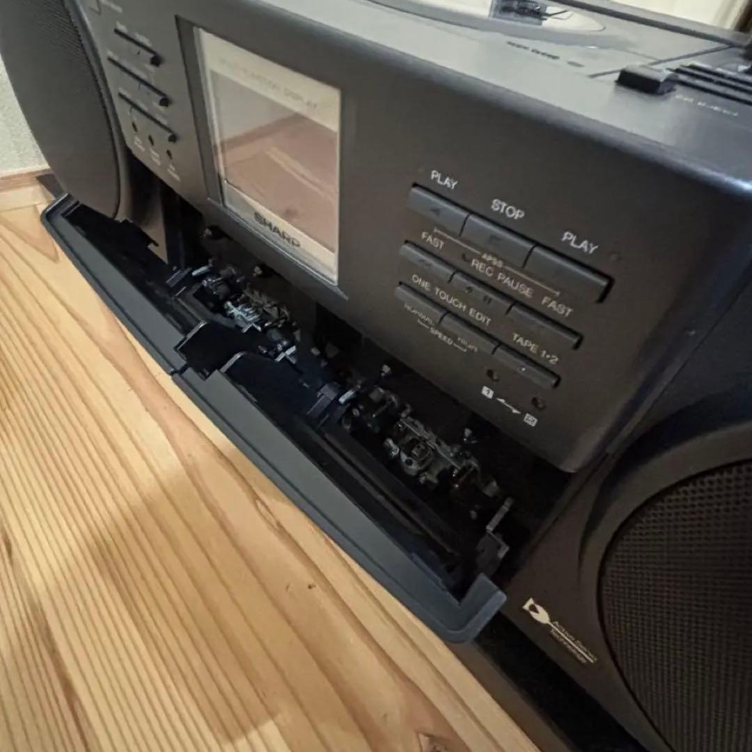 動作確認済 美品 SHARP QT-77CD ラジカセ　シャープ　YAMAHA