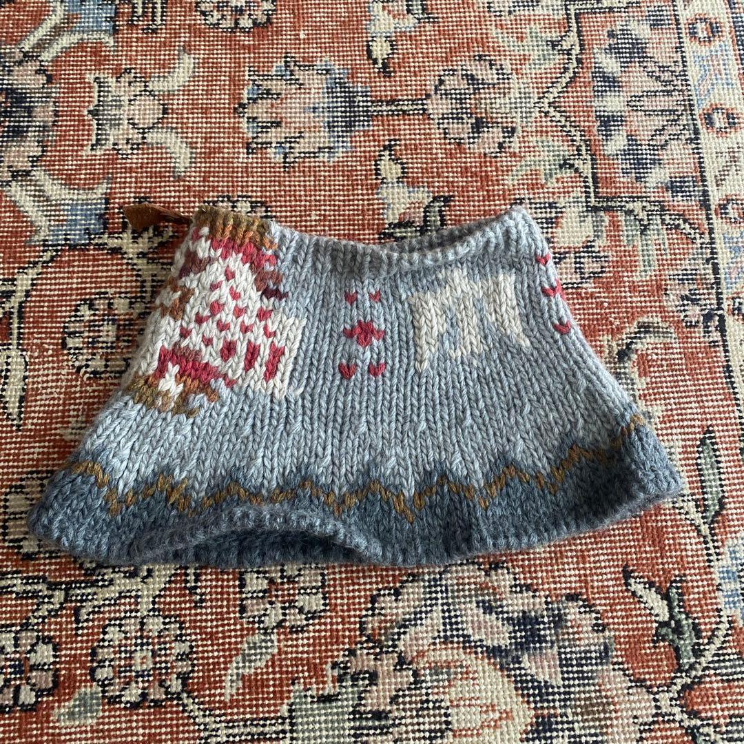 キャピタル　KAPITAL ニットネックウォーマー