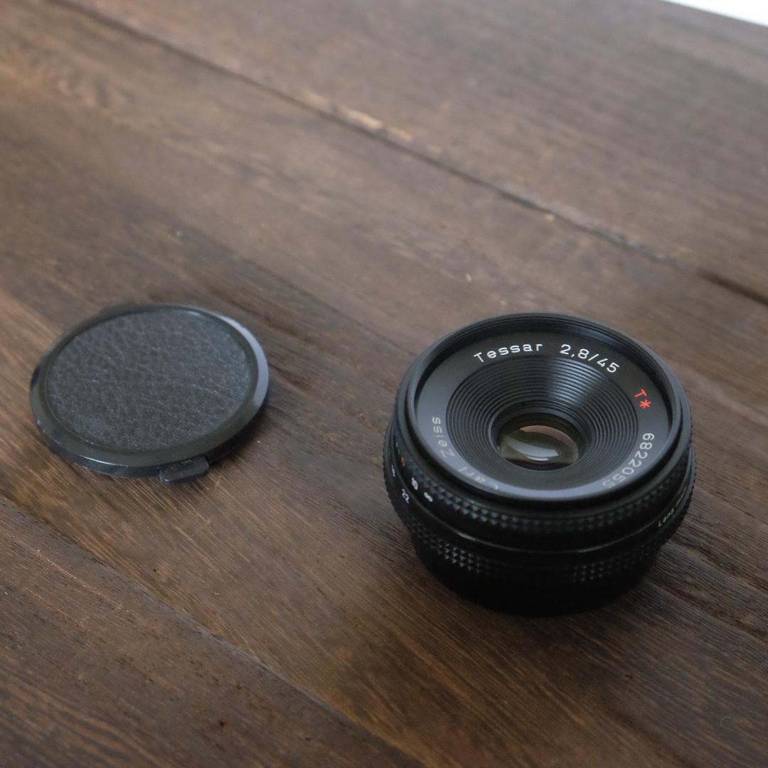 キコエル　CONTAX Carl Zeiss Tessar 45mm
