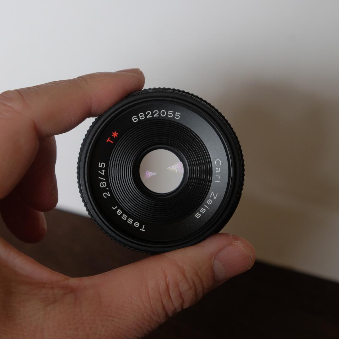 キコエル　CONTAX Carl Zeiss Tessar 45mm