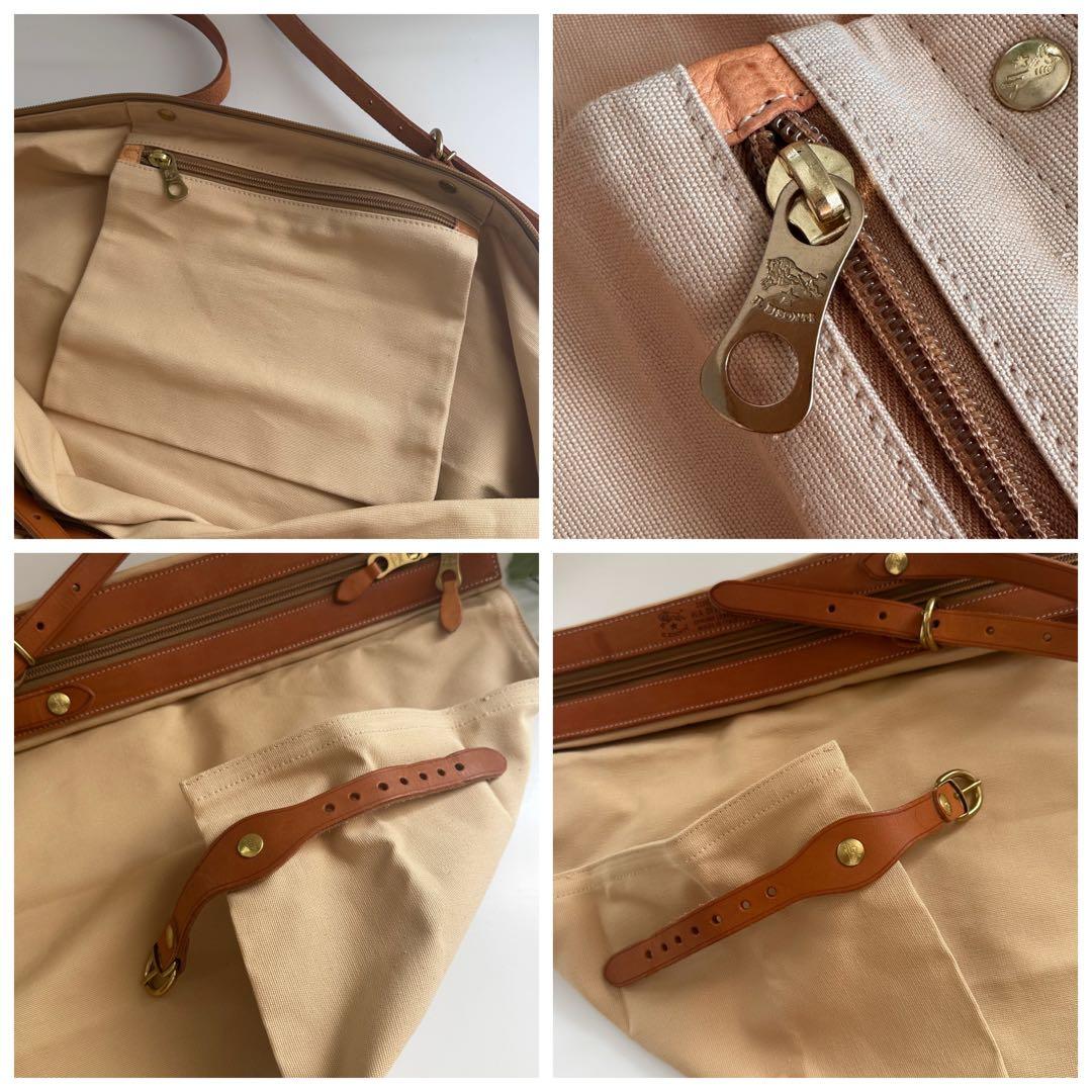 【未使用】IL BISONTEキャンディバッグ シンプル ユニーク 旅行