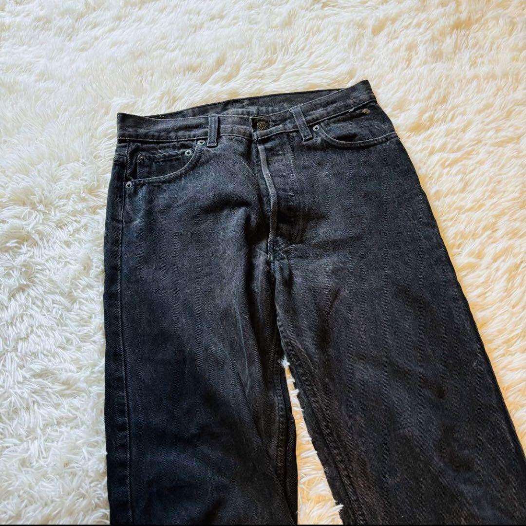 る*い様 【希少】90's リーバイス501 サルファブラック　デニム　USA