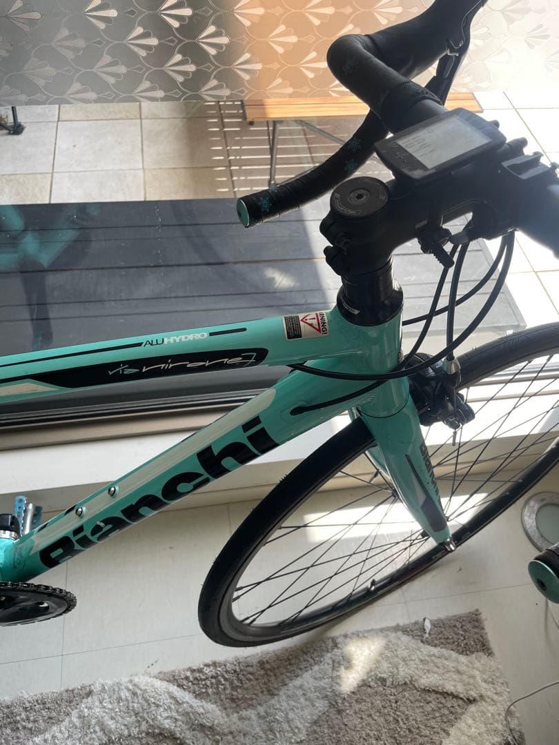 Bianchi ロードバイク 水色　VIA NIRONE 7