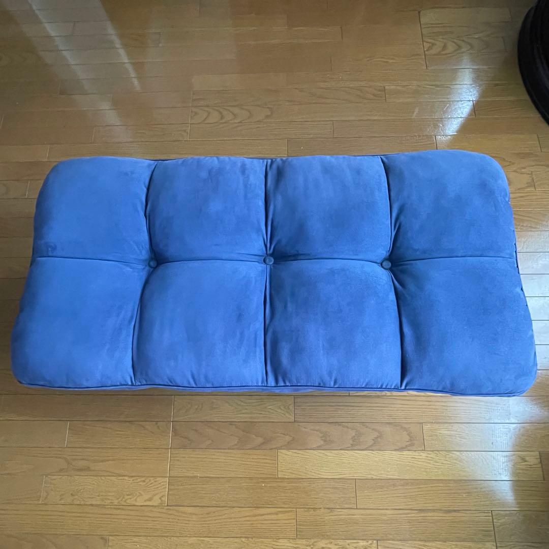 ネイビー リクライニング ローチェア