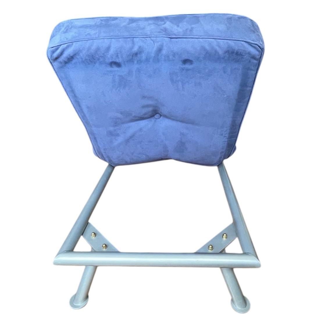 ネイビー リクライニング ローチェア