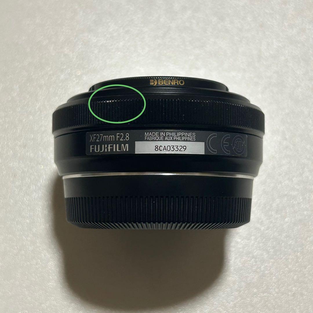 Fujinon 27mm F2.8 ブラック 単焦点レンズ FXマウント