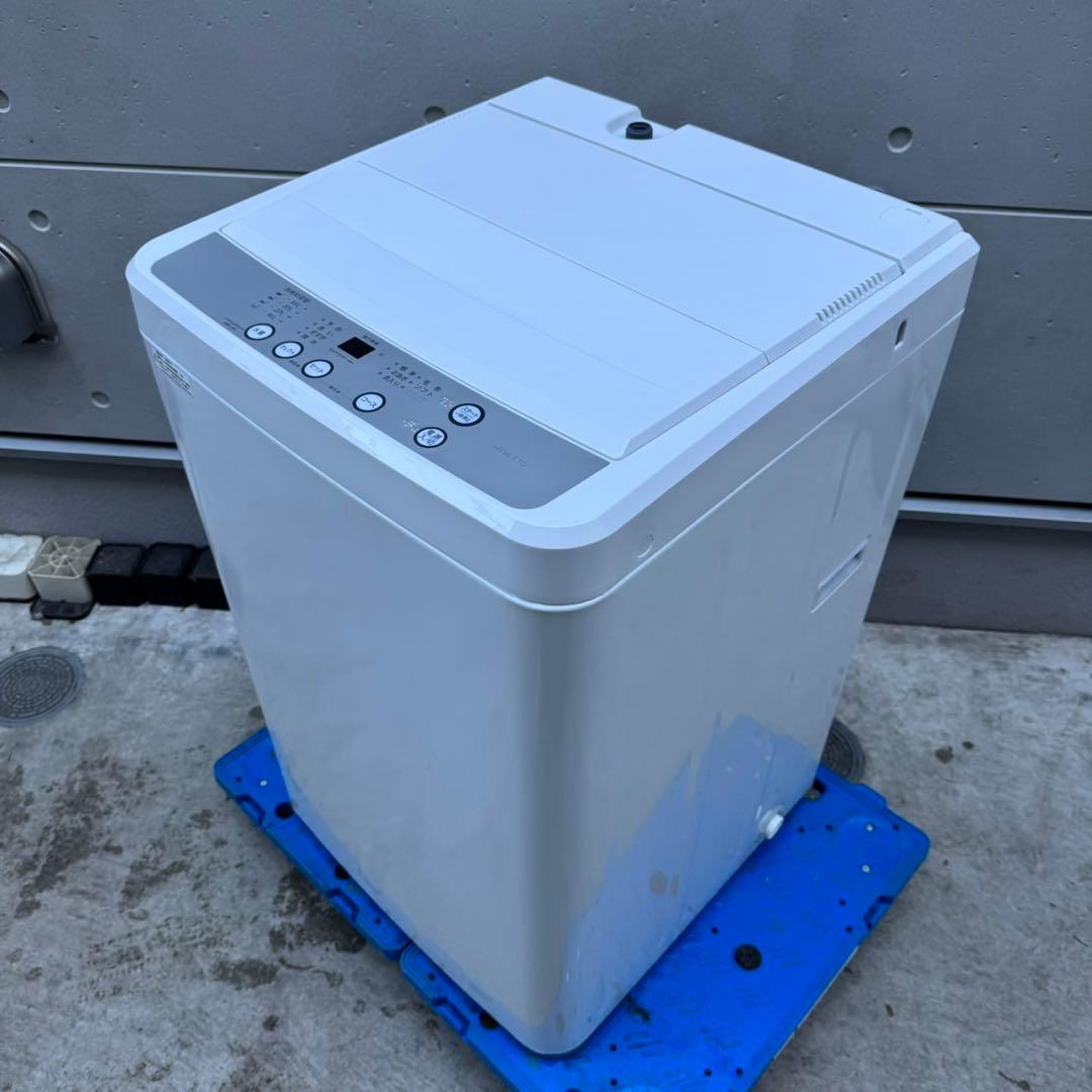 209⭐️2025年製★ほぼ新品★ヨドバシ　洗濯機　7KG ホワイト　一人暮らし