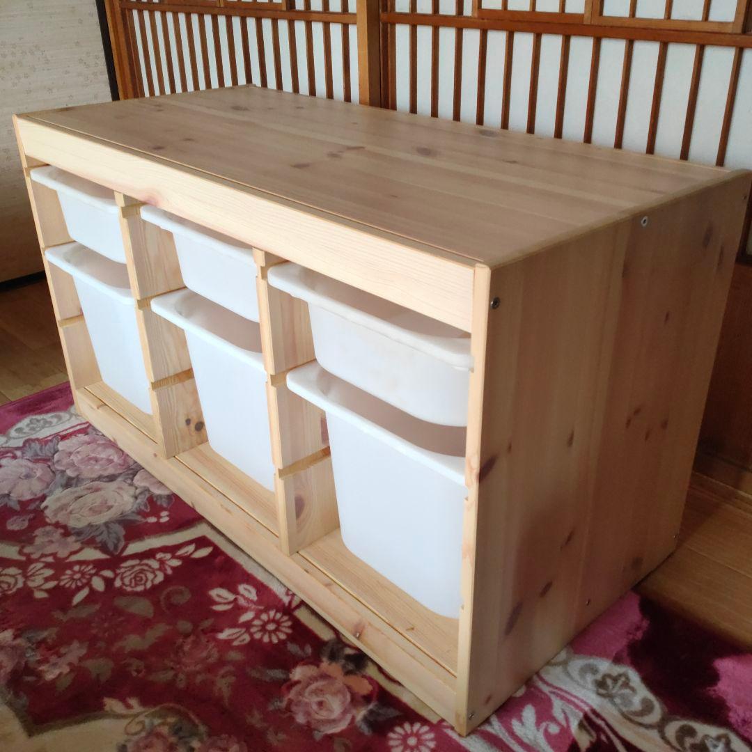 IKEA トロファスト　収納　パイン材　北欧家具 中古