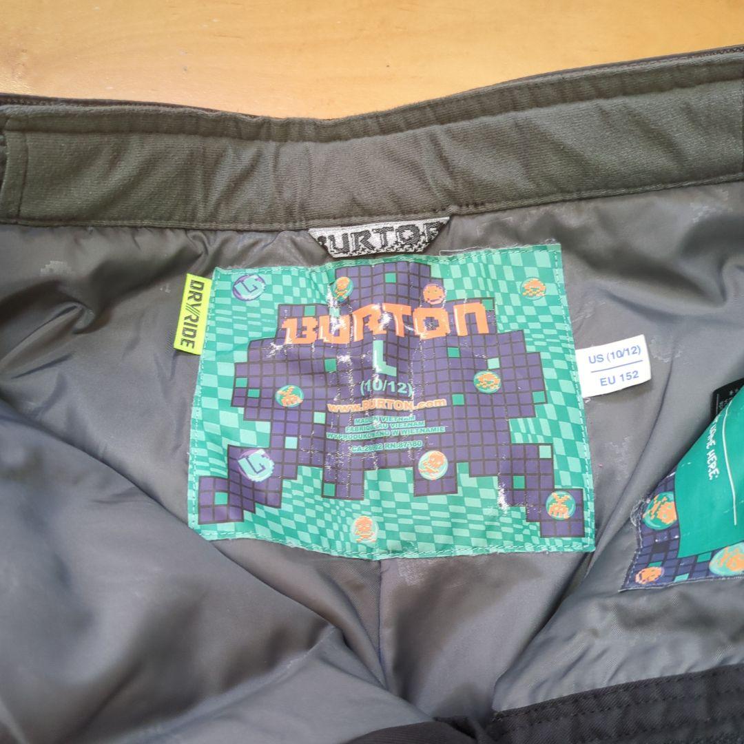 BURTON 子供用スノーボードウェア セット　Ｌ
