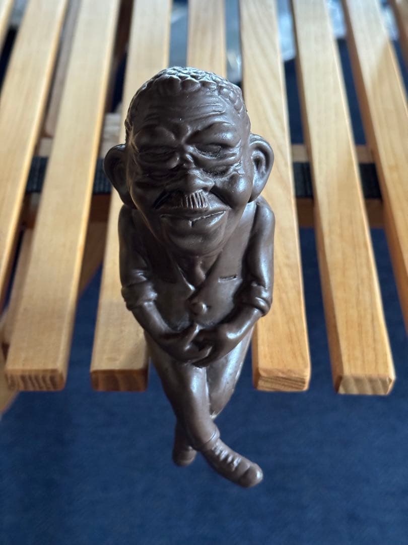 masasculp マサスカルプ名作 \"四つ目おじさん\" 希少オブジェ