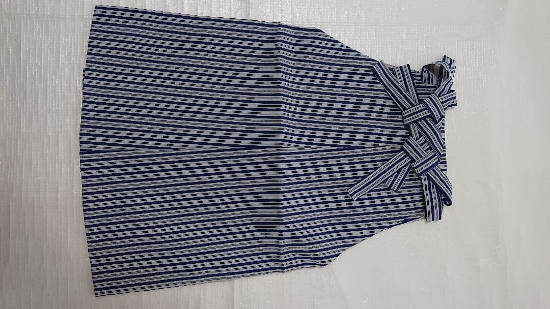 七五三 伝統的な緑色の着物