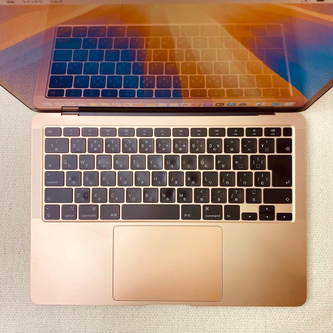 【即日発送】Macbook air 2020 ローズゴールド バッテリー良好