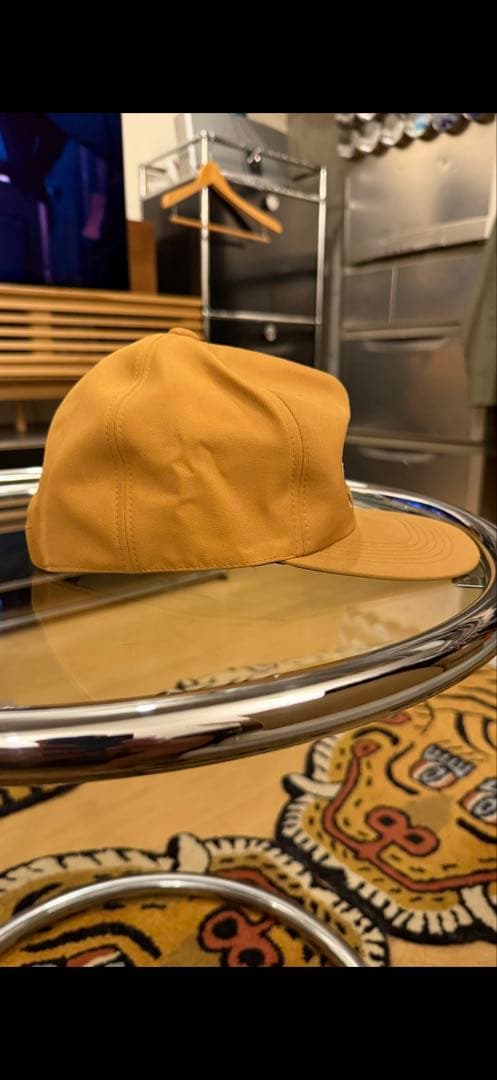 激レアNIKE 80s90s銀タグ　アーチ ヴィンテージキャップ　マスタード