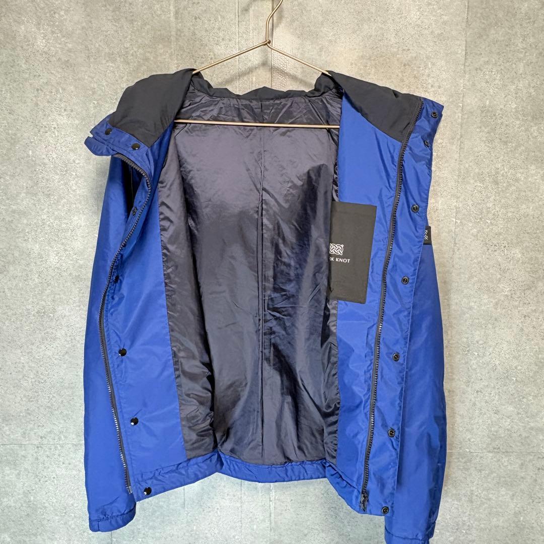 KAPOK KNOT カポックノット エアーライトジャケット　ブルー　M