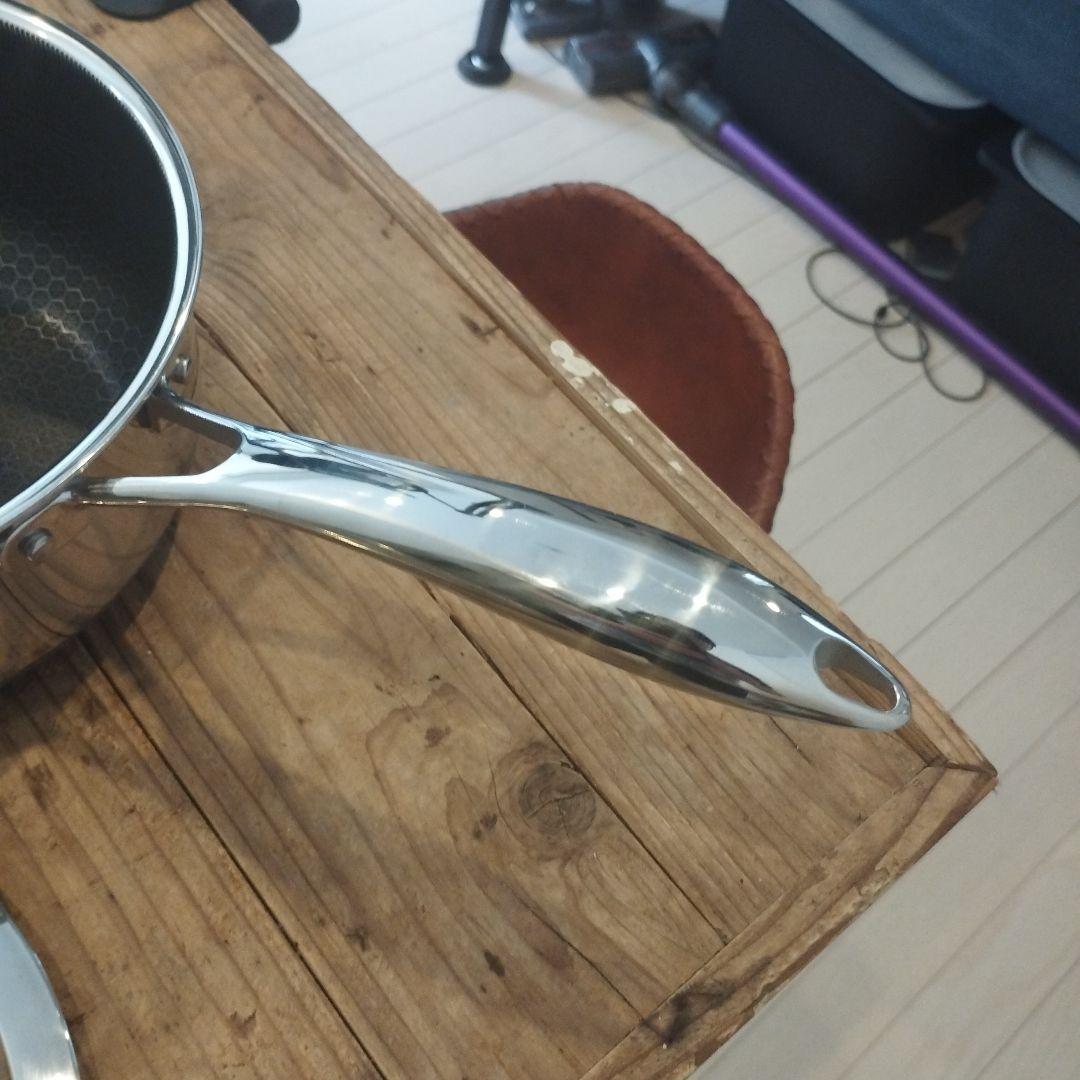 HEXCALD ステンレススチール片手鍋 20cm ヘックスラッド