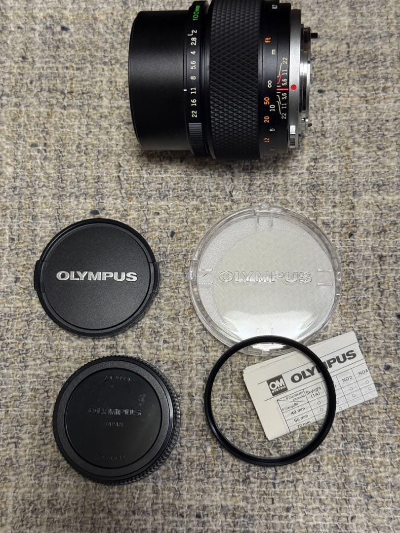 新品OLYMPUS オリンパス ZUIKO AUTO-T 100mm F2