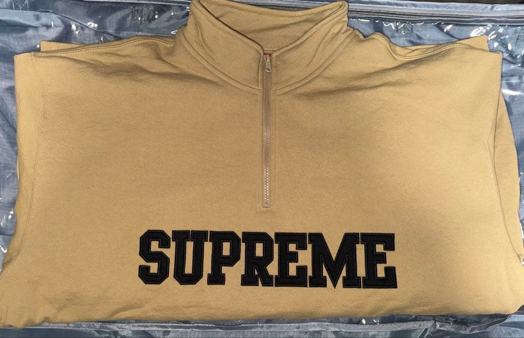 ぺ*こ様 SUPREME Collegiate Half Zip Pullove