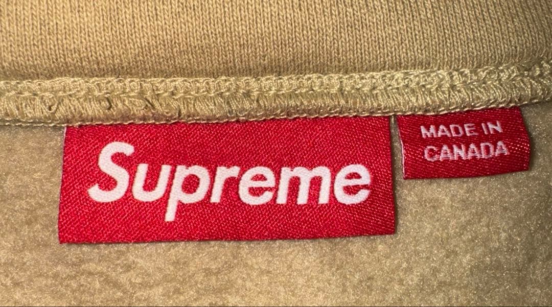 ぺ*こ様 SUPREME Collegiate Half Zip Pullove