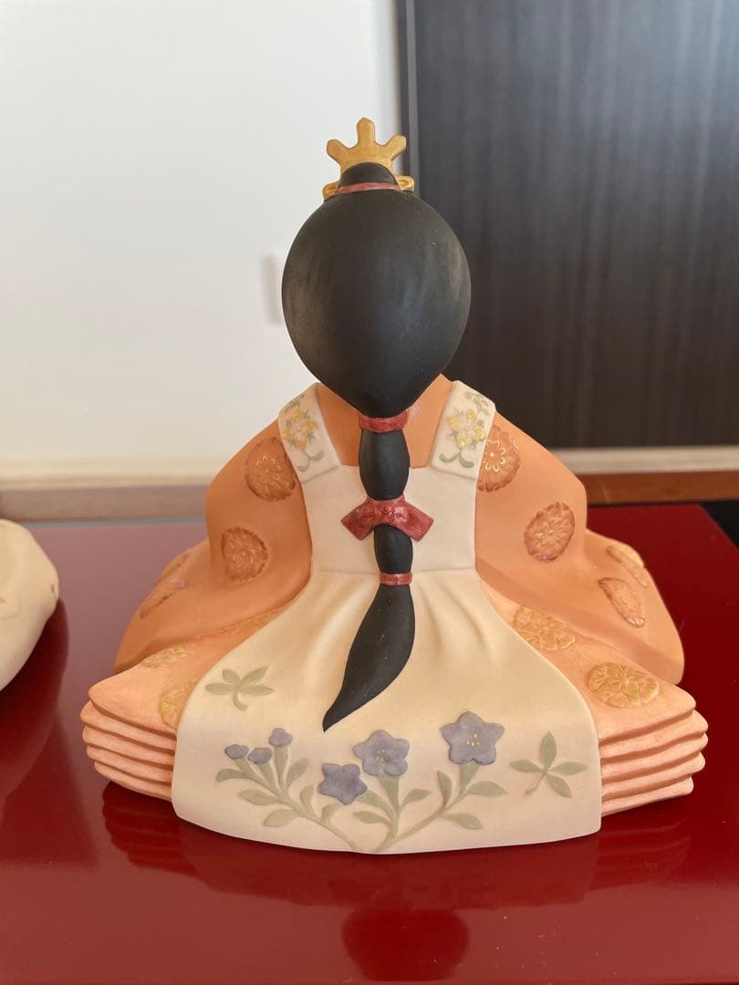 【レア】のりたけ謹製　陶器びな　雛人形　お内裏様　お雛様　ビンテージ