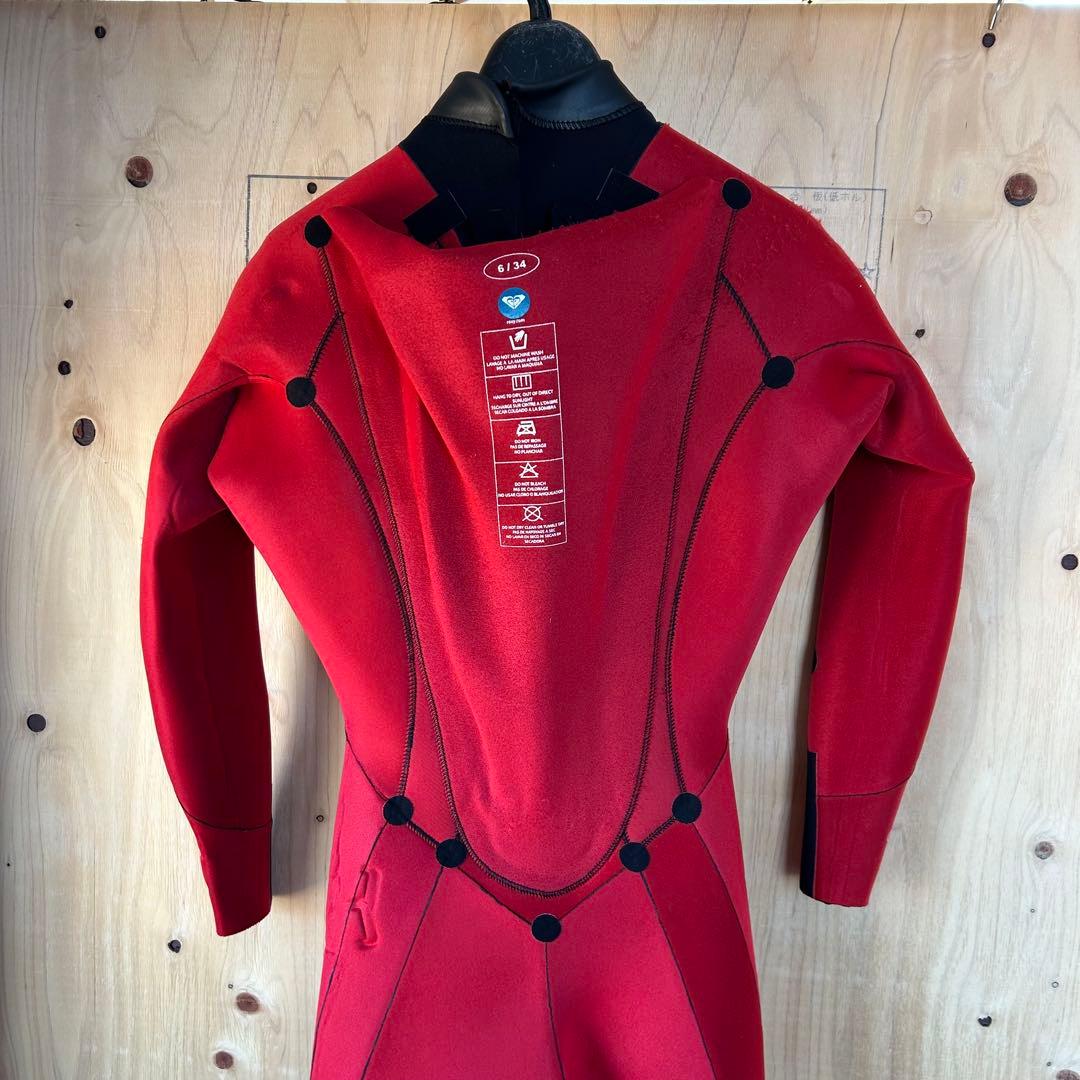 美品 ロキシー レディース ウェットスーツ セミドライ 5/4/3/mm