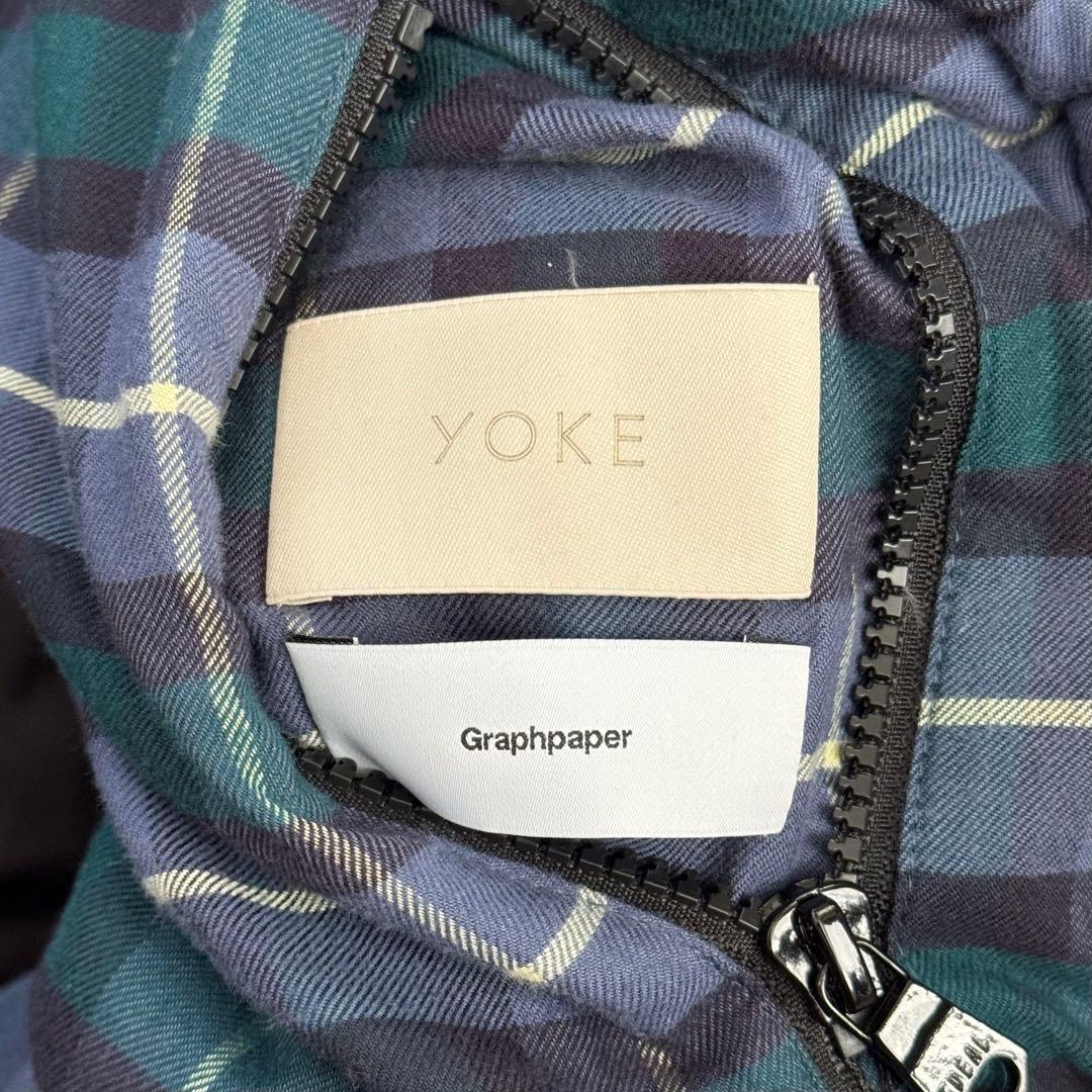 yoke graphpaper リバーシブルダウン