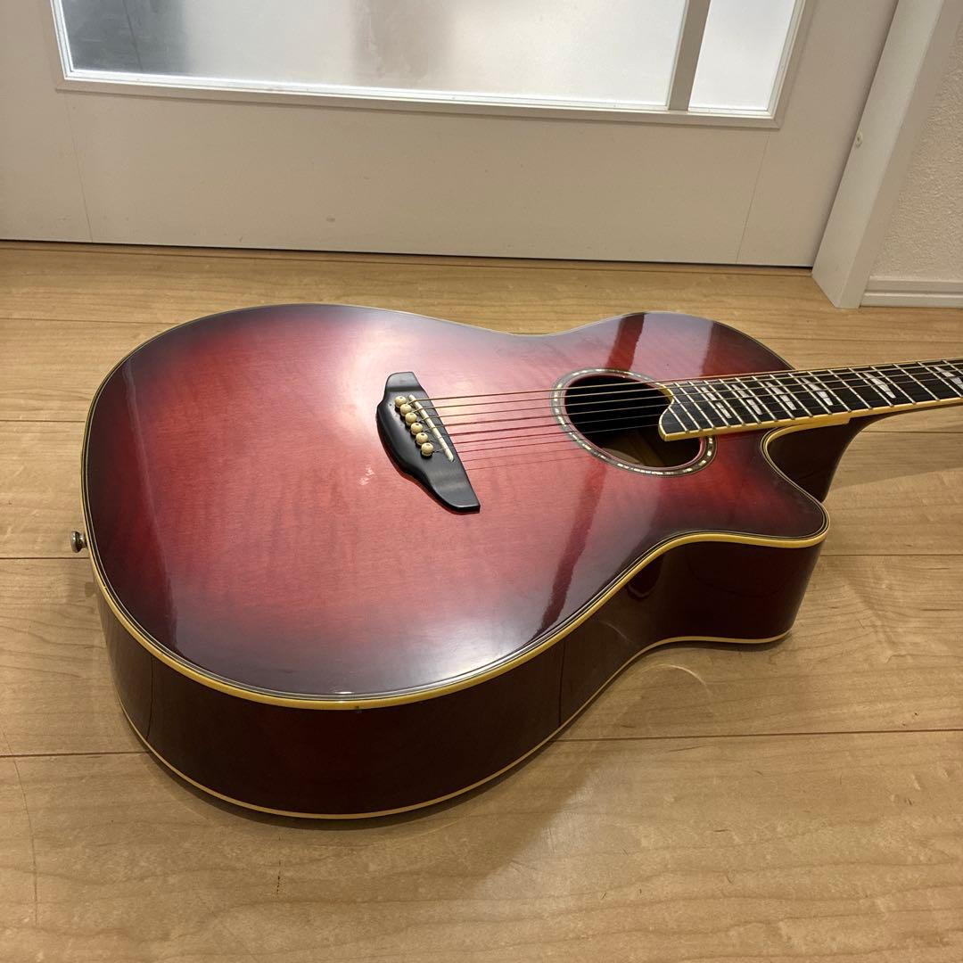 美品　超希少　高級エレガットギター　YAMAHA CWE-18 虎目トップ