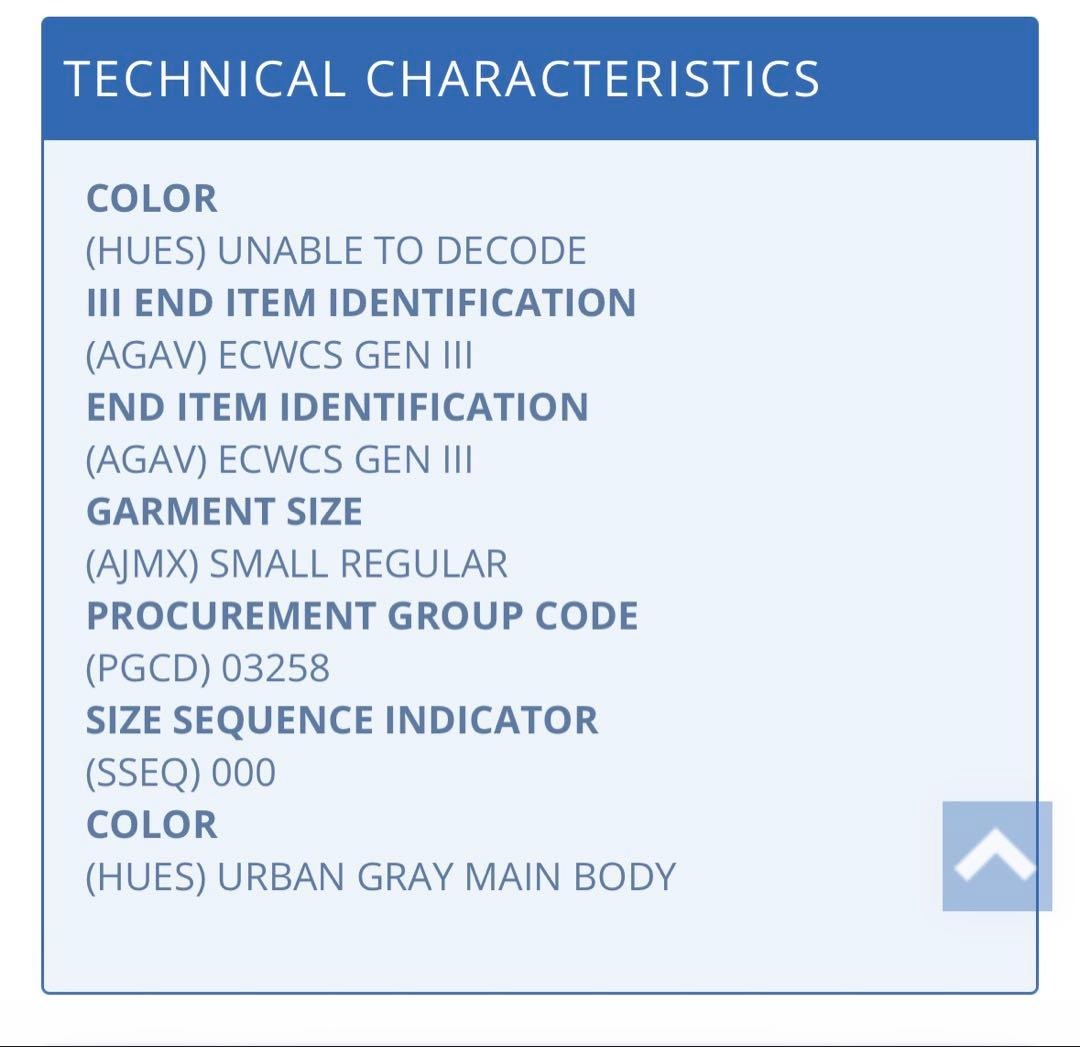 ecwcs Lvel7 ミリタリー ダウンジャケット S-R