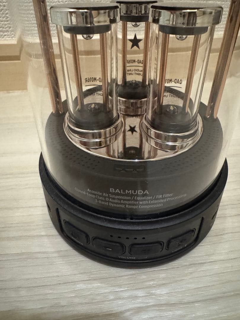 BALMUDA The Speaker/M01A-BK/ワイヤレススピーカー