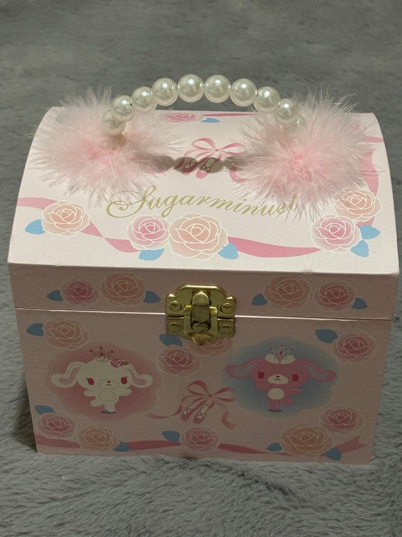 サンリオ Sugarmiuet 収納ボックス オルゴール付き シュガーバニーズ