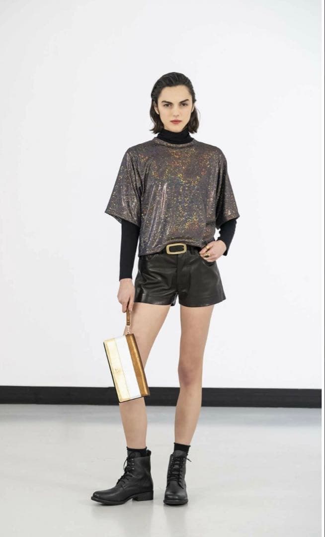 【新品未使用タグ付き】アニエスベー agnes b. レザー ベルト