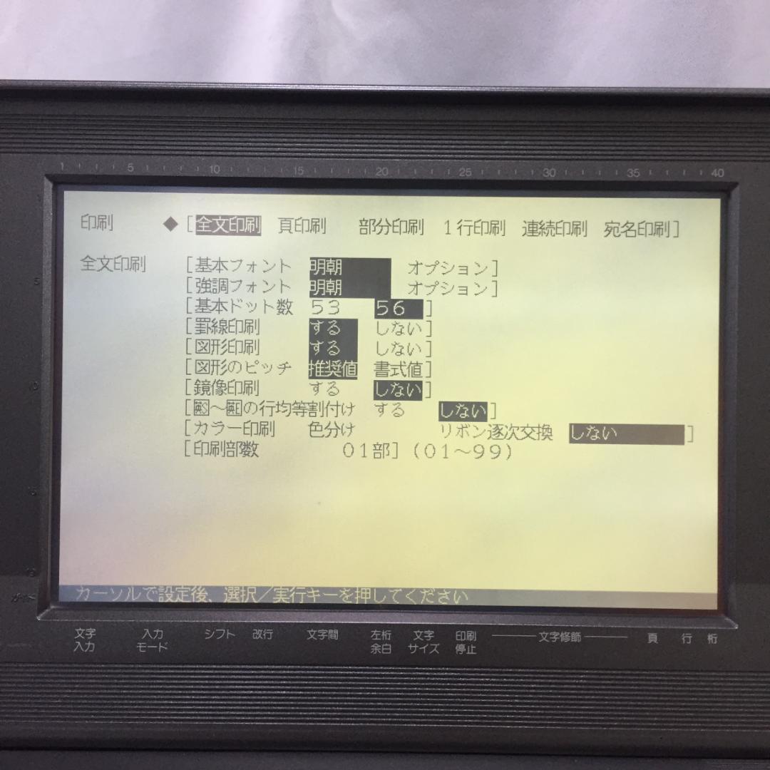 TOSHIBA Rupo JW95H ワープロ M170