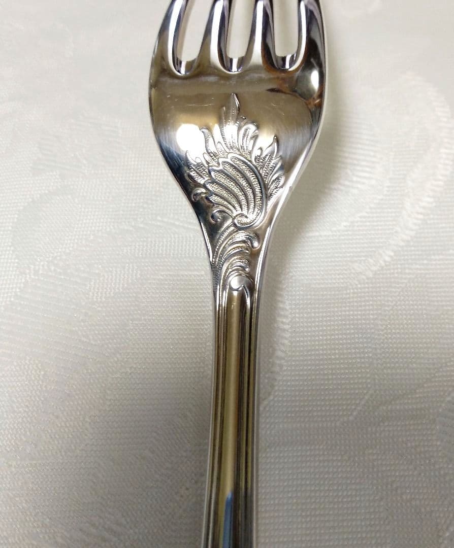 半額以下❗未使用品✨CRISTOFLE・シルバーコーティング・テーブルフォーク