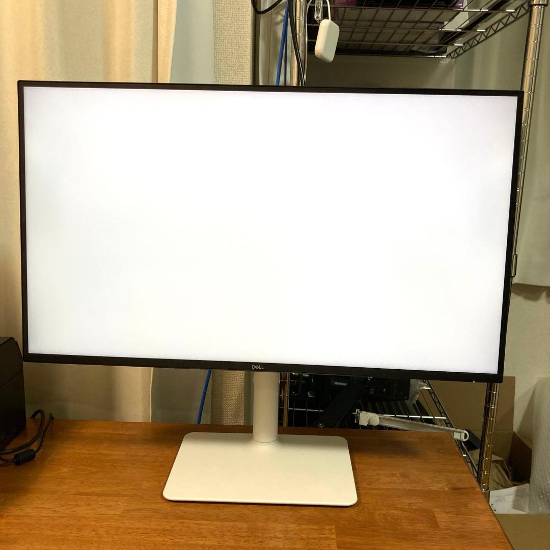 DELL 大画面 ホワイトモニター 本体