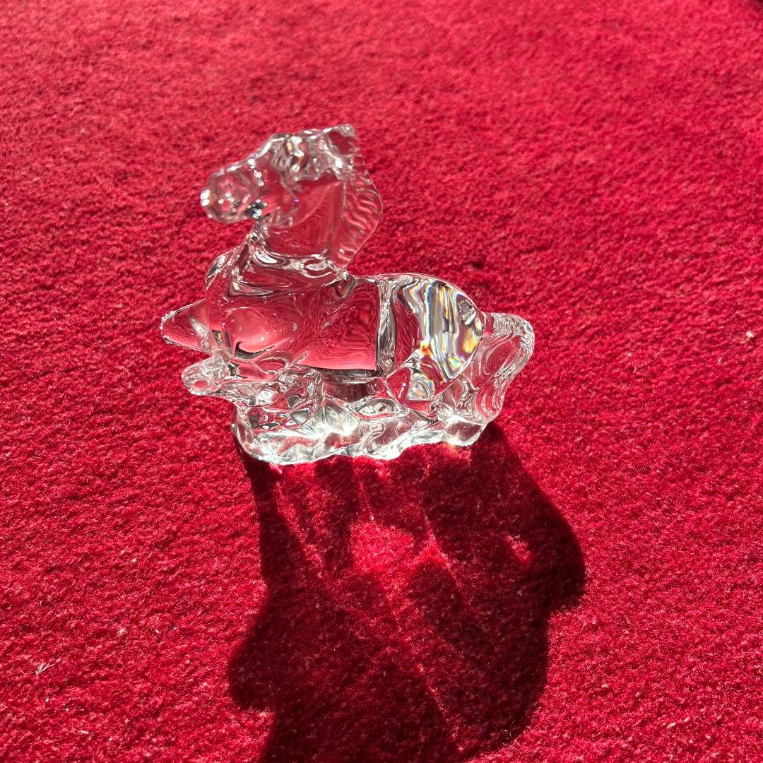 バカラ　馬　ガラス　干支