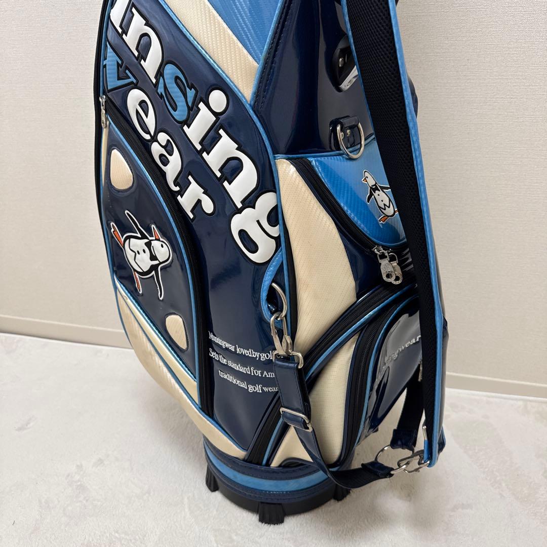 Munsingwear ゴルフキャディバッグ ネイビー