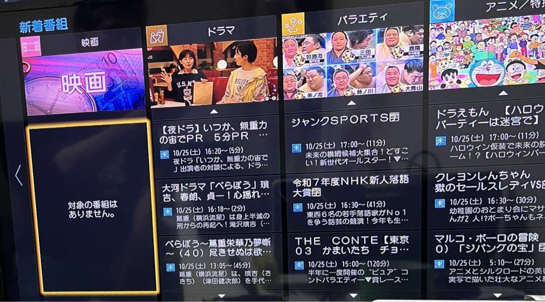 Panasonic DMR-BRX2030ブルーレイレコーダーディーガ全自動録画