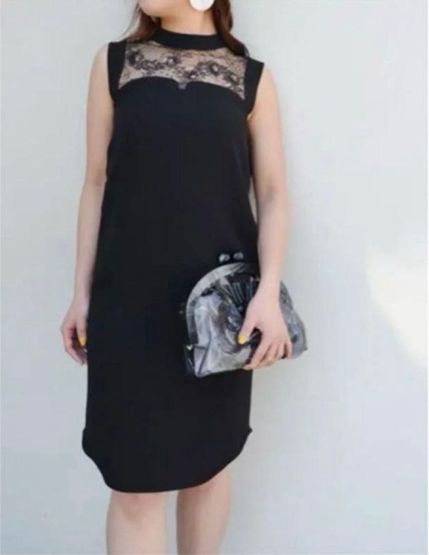 訳あり mame ワンピース リバーレース ドレス ワンピース マメ