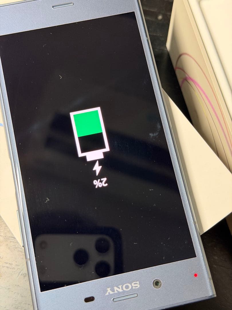 SONY Xperia XZ1本体 青色　Dual Sim