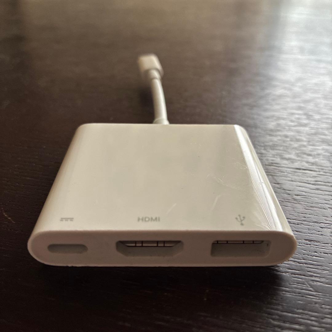 Apple純正　HDMI変換アダプター USBポート付き　Cタイプ