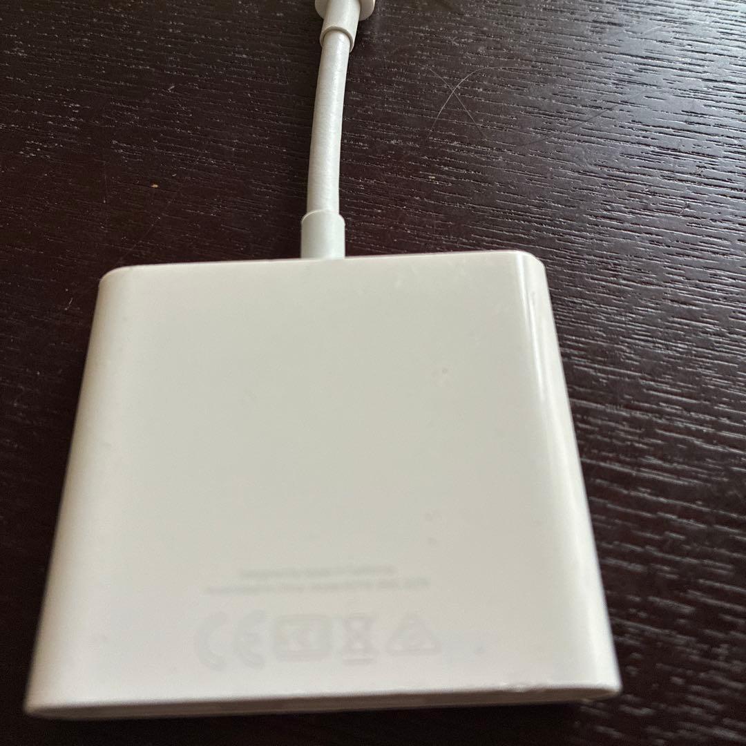 Apple純正　HDMI変換アダプター USBポート付き　Cタイプ