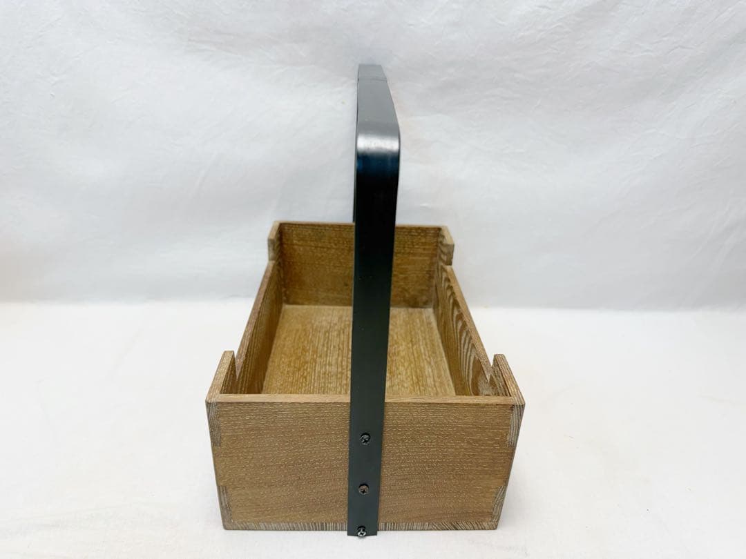 未使用 茶道具 桑 田楽 手持ち 煙草盆 鉄山作 黒織部 火入 灰吹 セット元箱