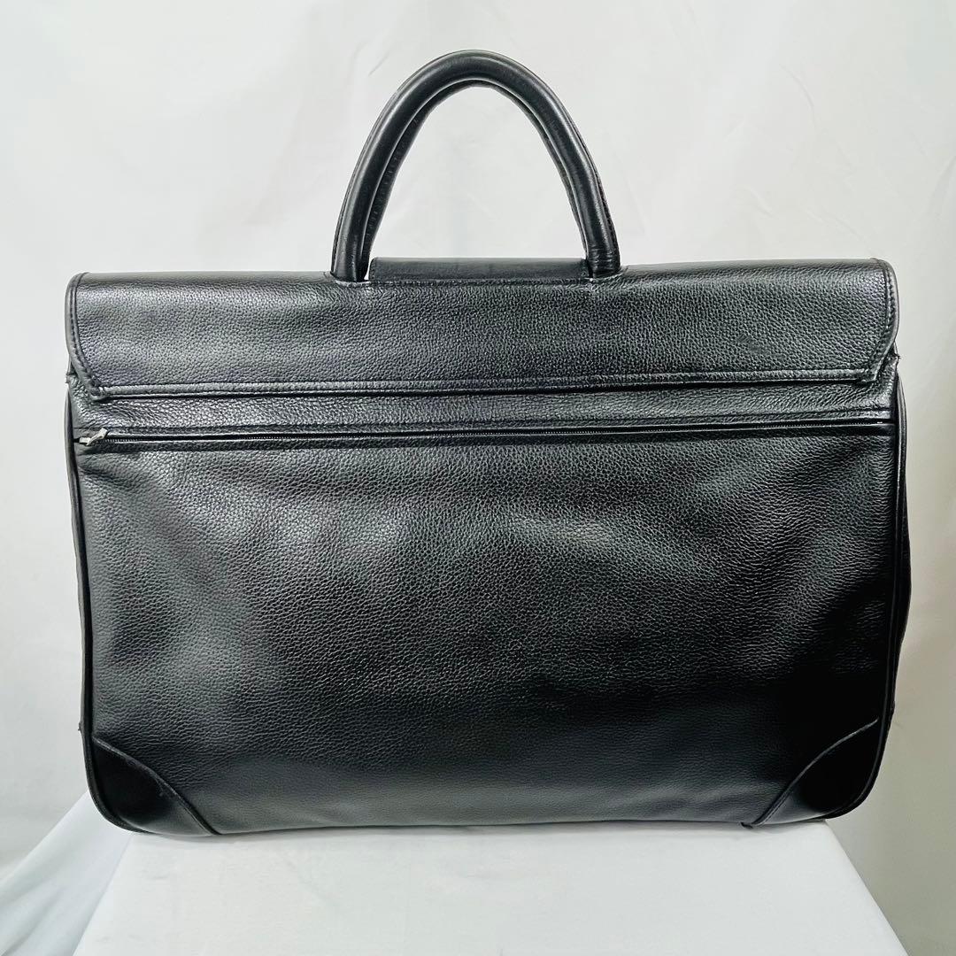 【レア】LONGCHAMP ロンシャン　レザー 　ビジネスバッグ　ボストンバッグ