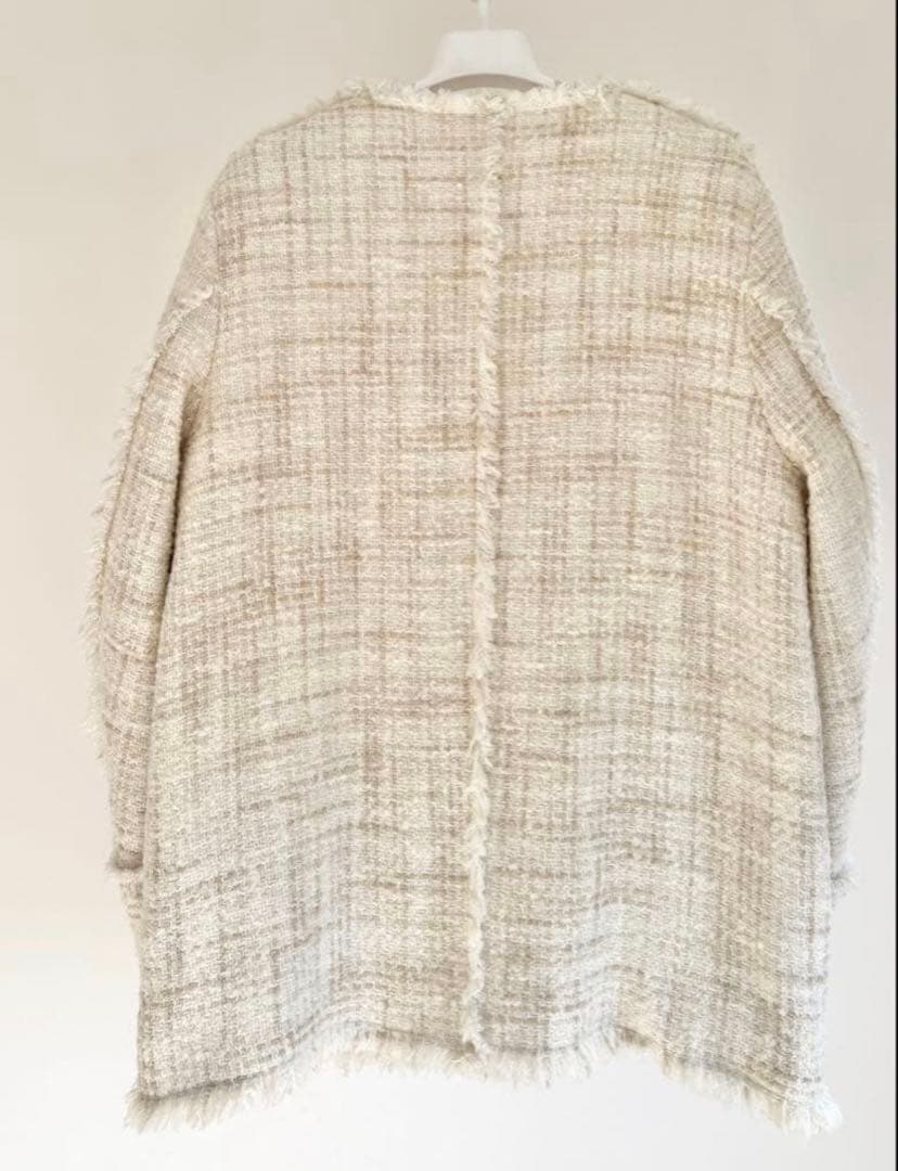 ジャケット・アウター CLANE NO COLOR TWEED JACKET