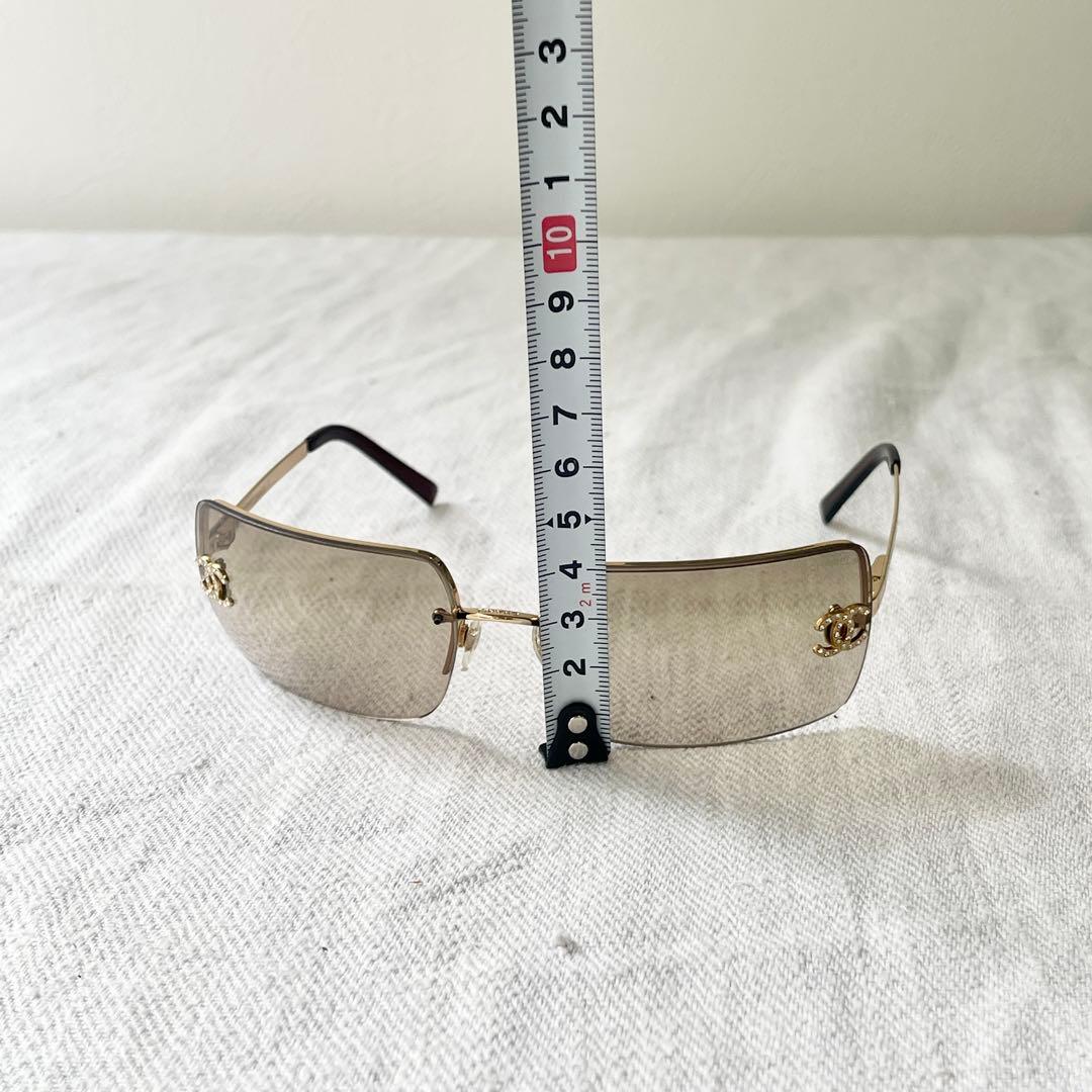 CHANELシャネルサングラスココマーク4092-Bラインストーン