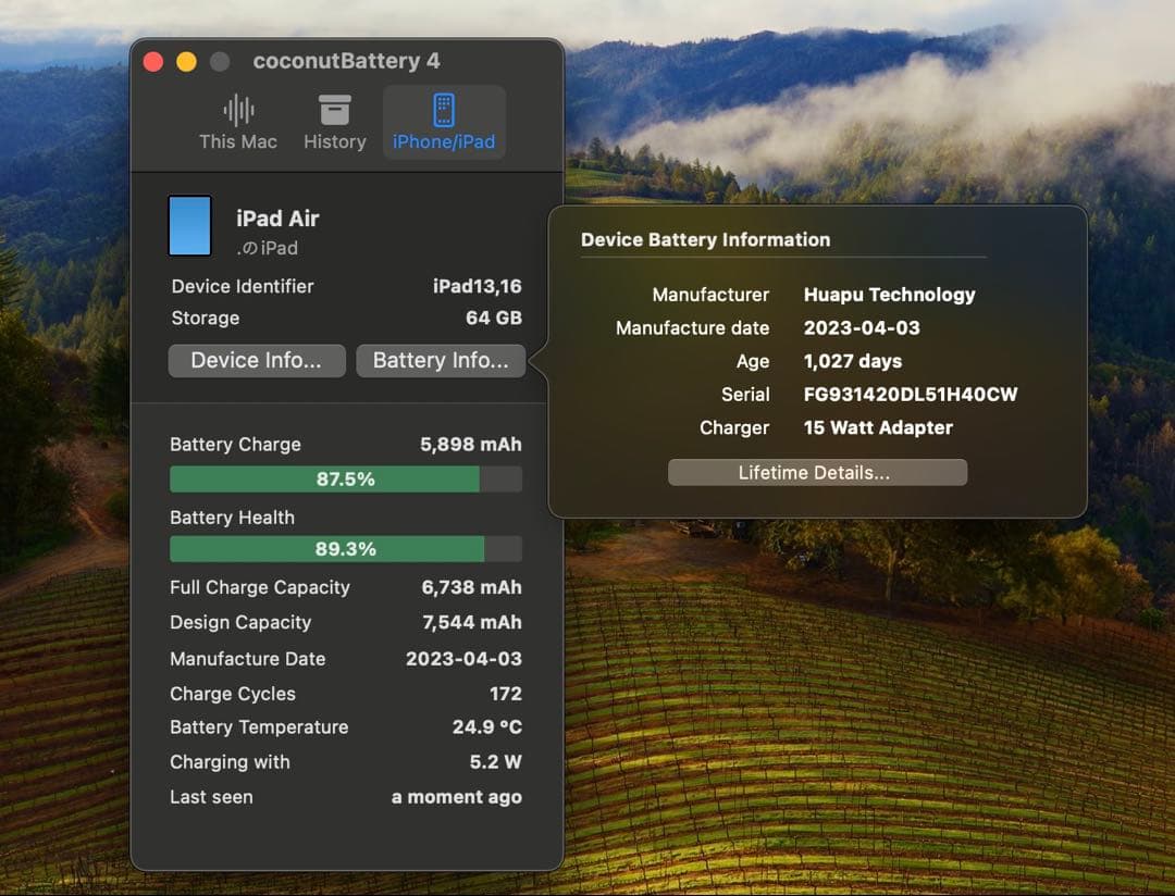 Apple iPad Air スペースグレー 本体　64gb