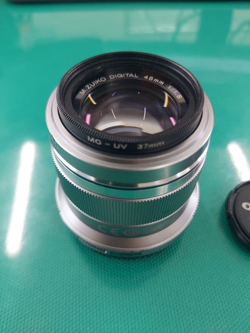 OLYMPUS M.ZUIKO DIGTAL45mm F1.8 シルバー