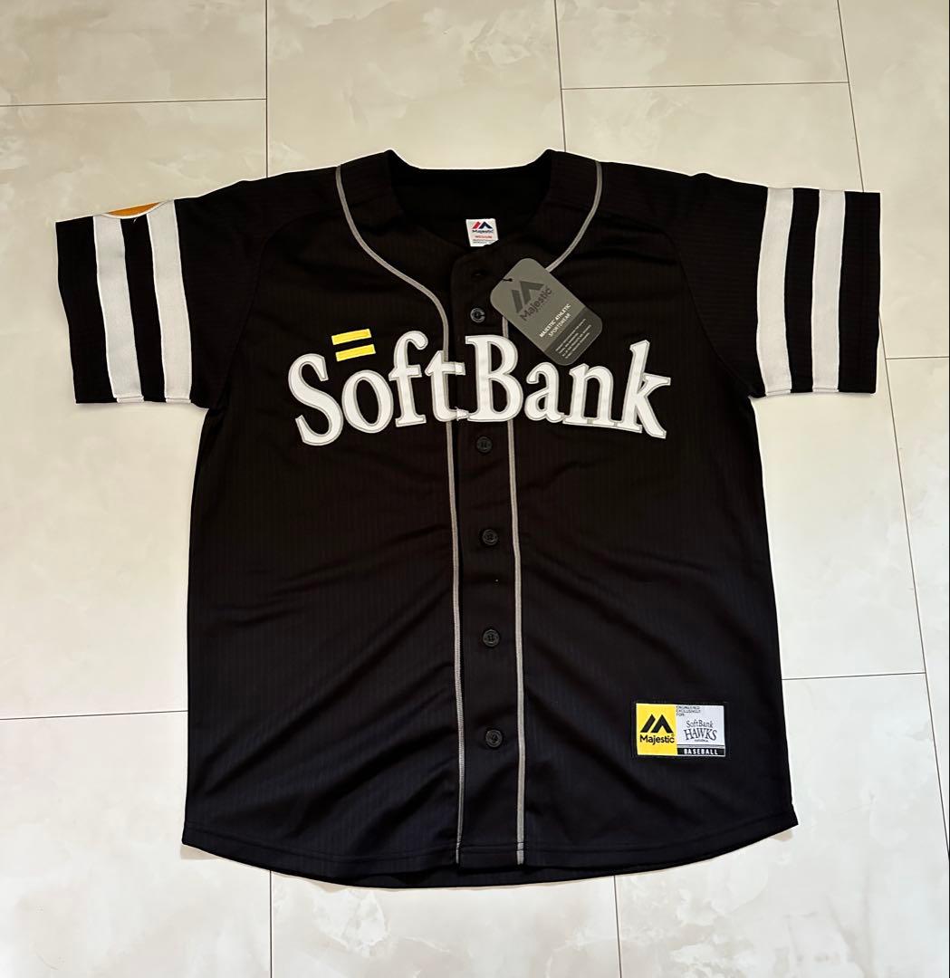 福岡ソフトバンクホークス 刺繍ビジターユニフォーム マジェスティック製新品未使用